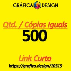 500 cópias iguais | Tag  | id 10315 | +-18x5cm | Papel Supremo 300g + METALIZADO Verso Ideal para Escrever | Aplicação de Verniz UV Brilho Total Apenas na Frente + 1 (um) Furo 3 (três) ou 5 (cinco) mm | Impressão FRENTE e VERSO Coloridos | 4x4 cores