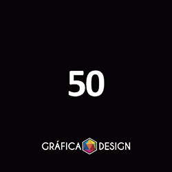 50 cópias iguais | Display de Mesa Tipo A Cristal Frente e Verso | id 376103 | +-8,5x11cm | Plástico PVC 0,5mm  Médio BRILHO CRISTAL | Dobra ao Meio PVC | Impressão FRENTE Colorida apenas | 4x0 cores