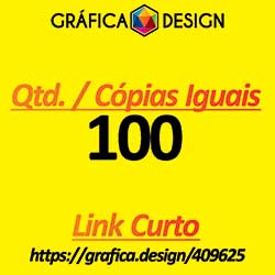 100 cópias iguais | Catálogo 20 Páginas | id 409625 | 10x15cm A6 +-4 dentro da Sulfite | Papel Couchê 150g Padrão MELHOR | 1 (uma) Dobra + Intercalação + 2 (dois) Grampos | Impressão FRENTE e VERSO Coloridos | 4x4 cores