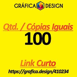 100 cópias iguais | Catálogo 16 Páginas | id 410234 | 15x21cm A5 +-Metade da Sulfite | Papel Couchê 150g Padrão MELHOR | 1 (uma) Dobra + Intercalação + 2 (dois) Grampos | Impressão FRENTE e VERSO Coloridos | 4x4 cores
