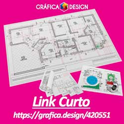 20 cópias iguais | Plotagem de Projetos A1 - 59,4x84,1cm (Traços) | id 420551 | 59x84cm A1 +-8 Folhas A4 | Papel Sulfite 75g SIMPLES DE IMPRESSORA | Impressão FRENTE Colorida apenas | 4x0 cores