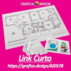 10 cópias iguais | Plotagem de Projetos A2 - 42x59,4 cm (Traços) | id 420578 | 42x59cm A2 +-4 Folhas A4 | Papel Sulfite 75g SIMPLES DE IMPRESSORA | Impressão FRENTE Colorida apenas | 4x0 cores