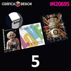 5 unidades | Quadro Decorativo Adesivado com Laminação Fosca  | id 420695 | +-30x30cm | Plástico Colante Vinil Fosco aplicado em Madeira MDF 6mm | Base em Madeira MDF | Impressão FRENTE Colorida apenas | 4x0 cores