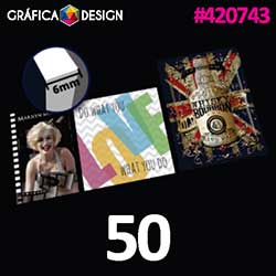 50 unidades | Quadro Decorativo Adesivado com Laminação Fosca  | id 420743 | +-30x40cm | Plástico Colante Vinil Fosco aplicado em Madeira MDF 6mm | Base em Madeira MDF | Impressão FRENTE Colorida apenas | 4x0 cores