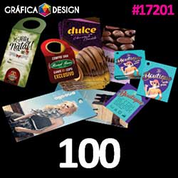 100 cópias iguais | Tag | id 17201 | 5x9cm CARTÃO PADRÃO | Papel Supremo 300g VERSO IDEAL PARA ESCREVER | 1 (um) Furo 3 (três) ou 5 (cinco) mm | Impressão FRENTE e VERSO Coloridos | 4x4 cores