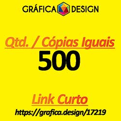 500 cópias iguais | Tag | id 17219 | +-18x5cm | Papel Supremo 300g VERSO IDEAL PARA ESCREVER | 1 (um) Furo 3 (três) ou 5 (cinco) mm | Impressão FRENTE Colorida apenas | 4x0 cores