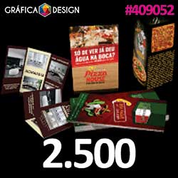 1.000.000 cópias iguais | Folder 7x10cm | id 22787 | 7x10cm A7 Tipo Santinho +-8 dentro da Sulfite | Papel Couchê 80g PAPEL + BARATO | Impressão FRENTE e VERSO Coloridos | 4x4 cores