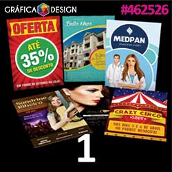 1 unidade | Cartaz/Pôster/Folder/Papel Bandeja/Tapete para Carro 31x44cm | id 462526 | 31x44cm A3 SUPER | +-Sulfite Duplo | Papel Couchê 90g PROMOCIONAL | Impressão FRENTE e VERSO Coloridos | 4x4 cores