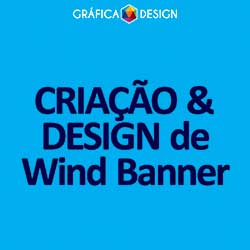 CRIAÇÃO & DESIGN de Wind Banner