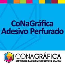 CoNaGráfica Adesivo Perfurado
