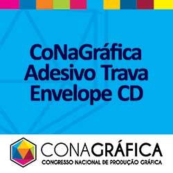 CoNaGráfica Adesivo Trava Envelope CD