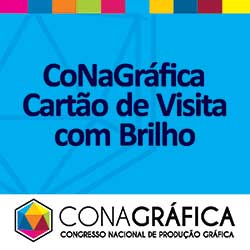 CoNaGráfica Cartão de Visita com Brilho