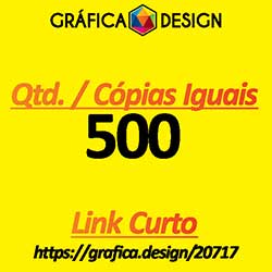 500 cópias iguais | Tag Laminação Fosca e Verniz Localizado | id 20717 | +-4x5cm | Papel Couchê 250g PAPEL CARTÃO + BARATO | 1 (um) Furo 3 (três) ou 5 (cinco) mm | Impressão FRENTE Colorida apenas | 4x0 cores