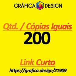 200 cópias iguais | Tag | id 21909 | +-4x5cm | Papel Couchê 250g PAPEL CARTÃO + BARATO | Aplicação de Verniz UV Brilho Total Apenas na Frente + 1 (um) Furo 3 (três) ou 5 (cinco) mm | Impressão FRENTE Colorida apenas | 4x0 cores