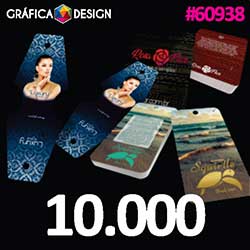 10.000 cópias iguais | Cartela para Bijuterias | id 60938 | +-13x5cm | Papel Couchê 300g PAPEL CARTÃO + ENCORPADO | Laminação Plástica BOPP Fosca + Efeito ESPECIAL Hot-Stamping APENAS Frente + Corte Especial Padrão | 2 (dois) Furos 5mm + 4 (quatro) F