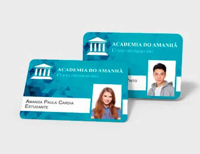 Carteirinha/Cartão Fidelidade com Arte Variável em PVC 0,76mm Fosco Frente e Verso 8,5x5,4cm | Impressão Só Frente | 4x0 cores