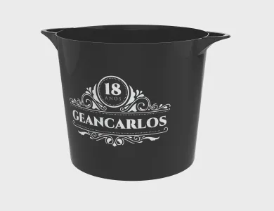 Balde de Gelo 5 Litros - 1 Cor de Impressão - 1x0
