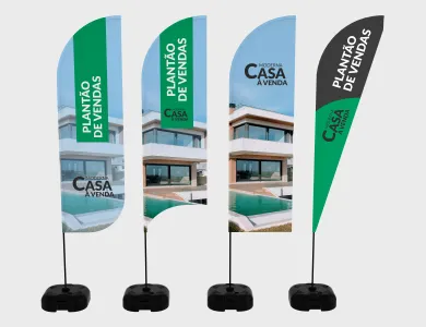 Haste de Fibra para Wind Banner Mini
