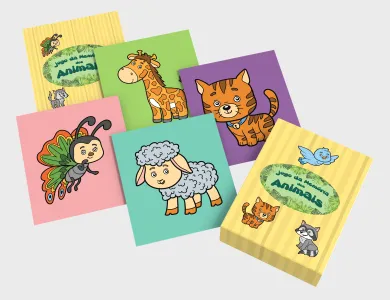 Jogo da Memória 48 peças | Papel Couchê 300g | Impressão Frente e Verso | 4x4 cores