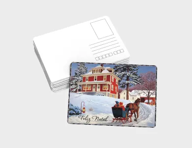 Postal 3D Lenticular 10x15 - Modelo 3 - 4x1
