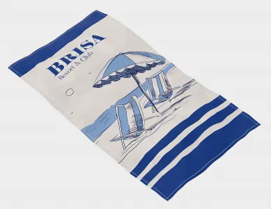 Toalha de Praia Personalizada Atoalhada 290g 135x65cm - 4x0