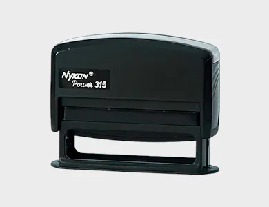 Carimbo Assinatura de Empresa Nykon ® N315 69x10mm - 1x0