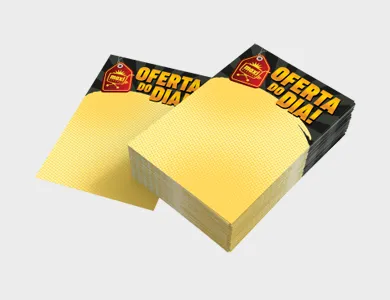 Cartaz Promocional Personalizável Supremo 300g Sem Verniz 15x21cm - 4x0