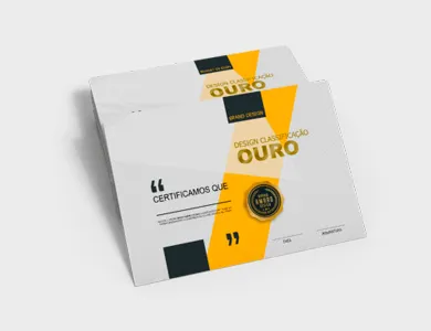 Certificado com Dados Variáveis em Couchê 300g Sem Verniz 21x29,7cm - 4x4
