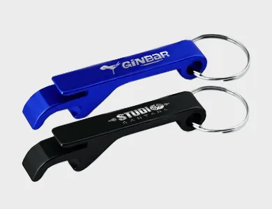 Chaveiro Abridor 6,5x1,1 cm LG5014 Gravação a Laser - 1x0