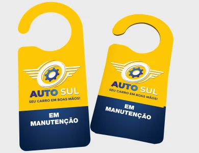 Display de Retrovisor Couchê 300g Verniz Total Frente e Verso 8,5x20cm - 4x1