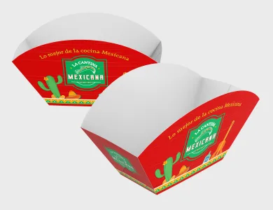 Embalagem Multiuso Barca Kraft 240g sem Película Antigordura 7,5x6x8cm - 4x0