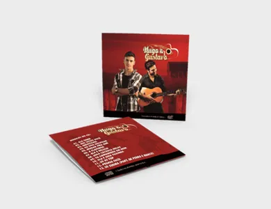Envelope para CD Supremo 300g Sem Verniz 12,6x12,5 Com Cola - 4x0