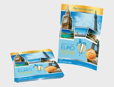 Folha Inteira Couchê 150g Sem Verniz 62,6x90cm - 4x1