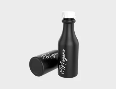 Garrafa Retrô 500ml  - 1 Cor de Impressão - 1x1