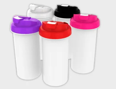 Garrafa Squeeze em Polímero para Sublimação 600ml - Não Informado