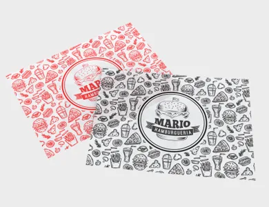 Papel Barreira Antigordura 37gr 31,4x34,5cm - 1x0