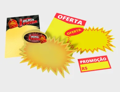 SPL001 - Splash Promocional com Arte Pronta Supremo 300g Sem Verniz 15x10cm - 4x0