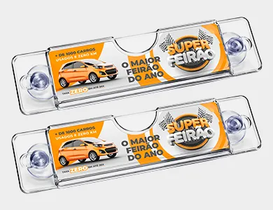 Suporte para Tag Veicular Personalizada - 4x0
