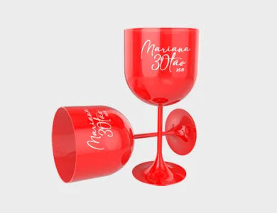 Taça de GIN 650ml - 1 Cor de Impressão - 1x1