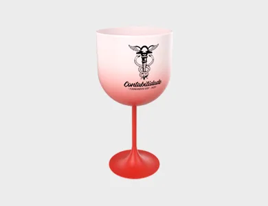 Taça de GIN Degradê 650ml - Impressão Colorida - 4x4