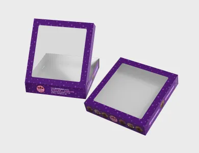 Caixa Multiuso com Visor Supremo 300g sem Película Antigordura 20x21x3,8cm - 4x0