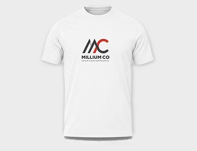 Camiseta Dry Fit Personalizada DTF Masculina com Estampa Grande 28x40cm - Não Informado