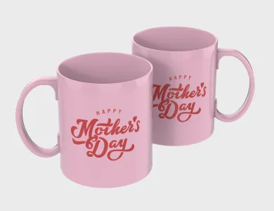 Caneca de Porcelana Branca Personalizada em Sublimação - 325ml - 4x0