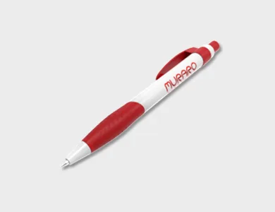 Caneta Plástica Personalizada Delta X Modelo 0302 - 4x0