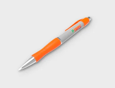 Caneta Plástica Personalizada Urban Modelo 3011C - 4x0