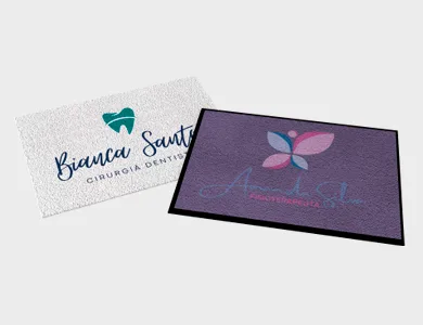 Capacho Vinil Personalizado 60x40cm - 4x0
