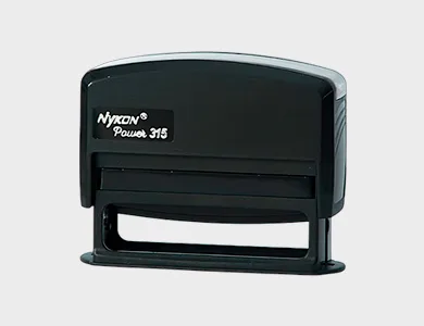 Carimbo Assinatura de Empresa Nykon ® N315 69x10mm - 1x0